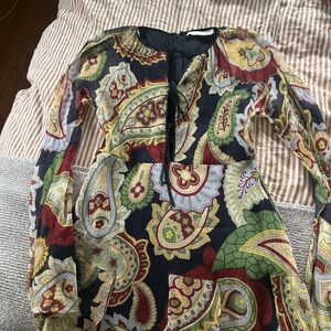 Chloe Patterned Silk Dress